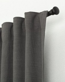 Zasłona BASIC na taśmie marszczącej 140x280cm łupkowo-szary 1szt.