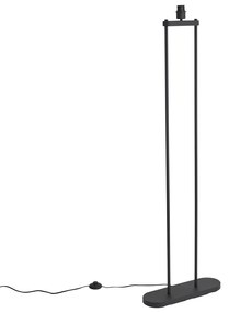 Nowoczesna lampa podłogowa czarna - Thijmen