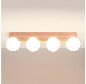 Sollux SL.1685 - Lampa sufitowa BULBO 4xG9/8W/230V buk/biała