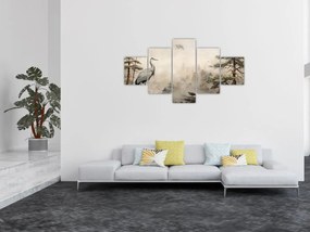 Obraz - Krajobraz z kreskówki (125x70 cm)