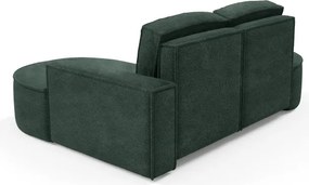 Narożnik MOLLY Prawostronny bez funkcji spania, wolnostojący tkanina ABRIAMO 09 Zielony