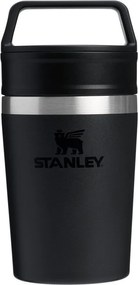 Czarny kubek termiczny ze stali nierdzewnej 230 ml Café-To-Go Travel Mug Black 2.0 – Stanley