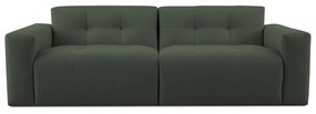 Ciemnozielona sofa 220 cm Maxel – Scandic