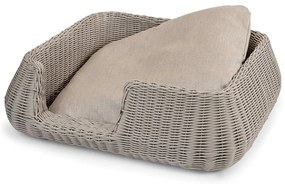 Beżowe legowisko dla psów 75x85 cm Mio Greige M – MiaCara