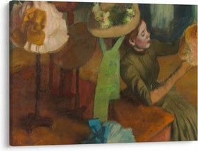 Obraz - Edgar Degas, The Millinery Shop, reprodukcje (70x50 cm)