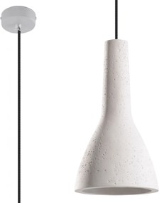 Loftowa lampa wisząca z betonu 3X E831 R3-B96
