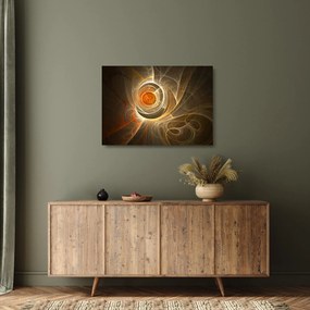 Obraz na szkle - abstrakcja (70x50 cm)