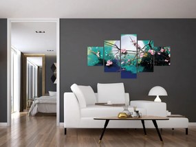 Obraz - Drzewo, grafika (125x70 cm)