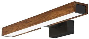 Brilagi-LED Łazienkowe oświetlenie lustra WOODY MIRROR LED/8W/230V IP44 dąb/czarny