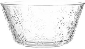 Altom Zestaw 6 misek szklanych Snowflakes 13 cm, 400 ml