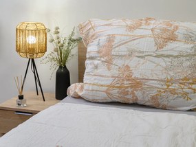 PrzytulneMieszkanie.pl PrzytulneMieszkanie.pl Pościel z kory z bawełny renforcé CARAWAY kremowa Rozmiar pościeli: 70 x 90 cm | 140 x 200 cm