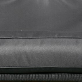 Outsunny Huśtawka Hollywood dla 2 osób, ogrodowa z regulowanym dachem, do 220 kg, 145 x 116 x 172 cm, Ciemnoszary