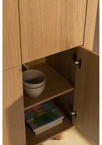 Szafka w dekorze dębu w naturalnym kolorze 100x133x40 cm Padoc – MOME