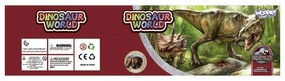 Woopie zestaw figurki dinozaury  xl + mata