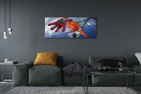 Zdjęcie na płótnie Pasjonat Sportów Zimowych