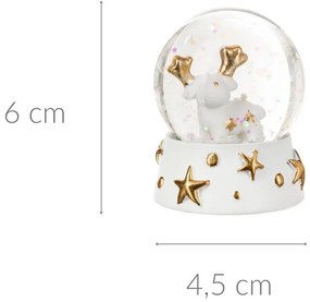 Kula śnieżna ze zwierzakiem, Ø 4,5 cm