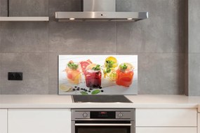 Panel szklany do Kuchni Orzeźwiające Drink Cytrusowe