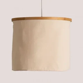 Lampa Wisząca Z Bawełny Namyt Ø36 Cm - Sklum