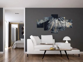 Obraz - Abstrakcja (125x70 cm)