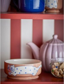 Jasnobrązowe kamionkowe miski zestaw 4 szt. Missy – Bloomingville