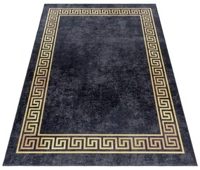 Antracytowy dywan odpowiedni do prania 160x230 cm Fiesta – Ayyildiz Carpets