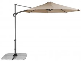 RAVENNA SMART 3 m - parasol ogrodowy huśtawka z drążkiem bocznym : Substancja Desen - 846