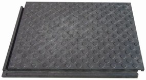 Płyta obciążeniowa REPLAST, 800 x 600 x 43 mm, zewnętrzna