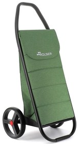 Torba na zakupy na kółkach 53 l Com Tweed Polar Black Tube – Rolser