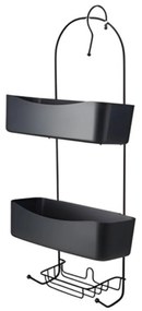 Metalowa półka łazienkowa ARC, 24 x 12 x 59 cm