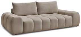 Szarobrązowa sofa z tkaniny szenilowej 278 cm Everest – Bobochic Paris