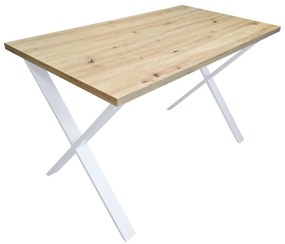 Stół 70/120/28 Loft X podstawa metalowa do salonu kuchni