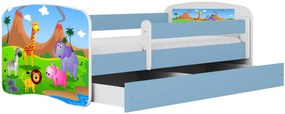 Łóżko dla chłopca z barierką mix 80x180 G1-A19