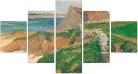 Obraz - Henri Moret, The Island of Raguenez, Brittany, reprodukcje (125x70 cm)