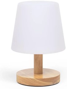 Naturalna lampa stołowa LED ze ściemniaczem (wys. 22 cm) Ambar – Kave Home