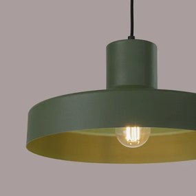 Zielona nowoczesna lampa wisząca  B7-L58