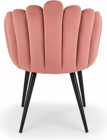 Designerskie tapicerowane krzesło Rosi do salonu