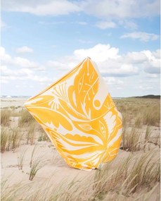 Żółty koc 165x200 cm Lino – noo.ma