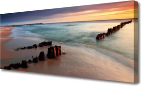 Fotoobraz na płótnie Tropikalne Wybrzeże Oceanu