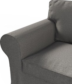 Pokrowiec na fotel Ektorp kolor szary tkanina strukturalna