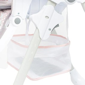 Baby Mix Krzesełko dla dzieci do karmienia, różowy