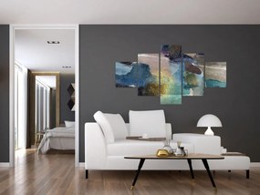 Obraz - Akwarelowa abstrakcja (125x70 cm)