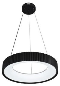 Ściemnialny żyrandol LED na linkach 75W/230V 3000-6500K śr. 49 cm + pilot