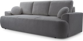 Masseno Sofa FILO z funkcją spania i pojemnikiem na pościel - Szary - CORAL 80