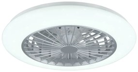 Biała lampa sufitowa LED Stralsund – Trio