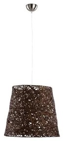 Żyrandol na lince CANNUCIA 1xE27/15W/230V brązowy