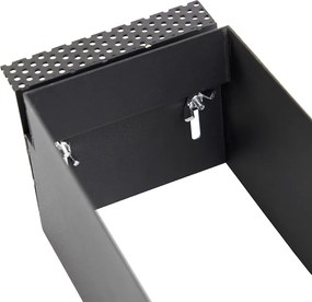 Wpuszczany reflektor czarny GU10 AR70 bez obramowania 3-światłowy - Oneon