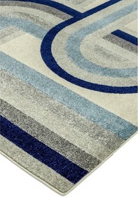 Szaroniebieski dywan 160x230 cm Nova Retro Blue – Asiatic Carpets