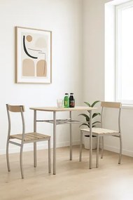 Stół Z Krzesłami Dąb Sonoma B2-F93