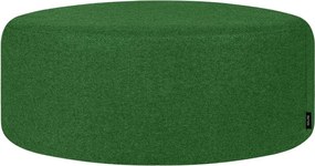 Zielony wełniany puf Folk – noo.ma