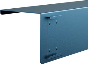 Metalowa półka ścienna Modern Joanne 120 cm, kolor granatowy